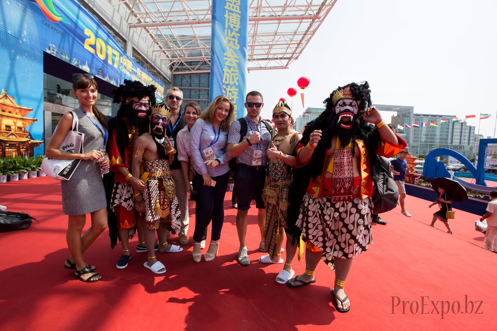 Participants of a past expo trip
